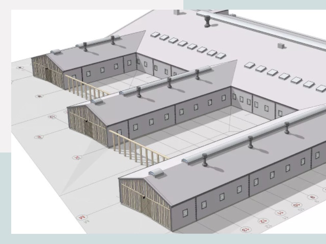 Проект коровника в Клине от 71715 р. | проект | СтальСтрой
